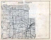 Wood County Map, Wisconsin State Atlas 1933c